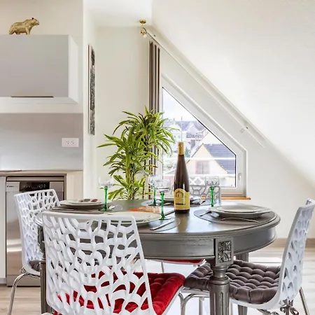 アパート Les Glycines Du Sommerberg *